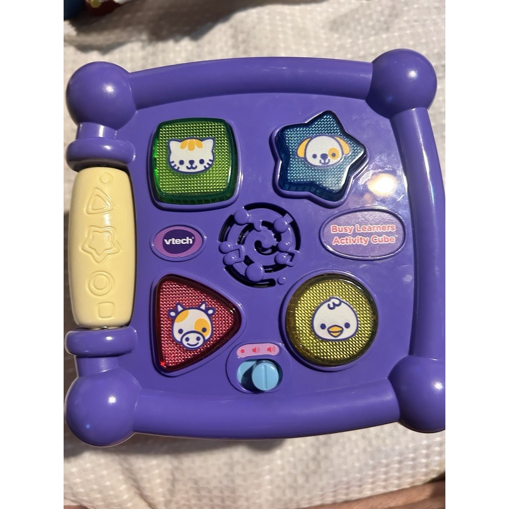 VTech Busy Learners Toddlers Activity Cube Light & Sound